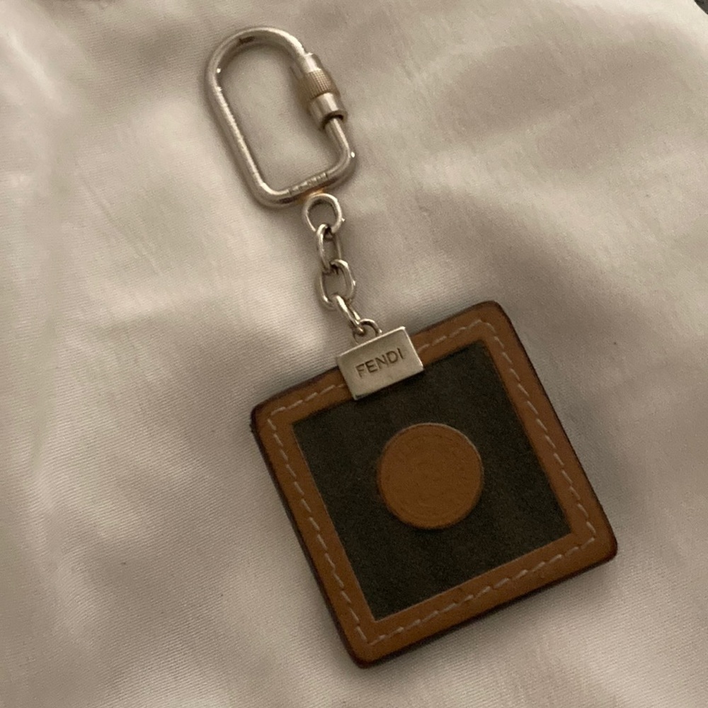 Auth FENDI bag charm vintage - Picture 2 of 16